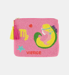 Sac pochette avec perles ASTROLOVA VIERGE Wild