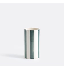 Vase en céramique à rayures, H18 cm La Redoute Interieurs