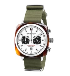 Montre Clubmaster sport Argenté, Noir 17142SATS2NGA Briston