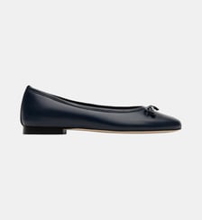 Bora - Ballerines En Cuir Nappa Marine - Sacchetto Parallèle