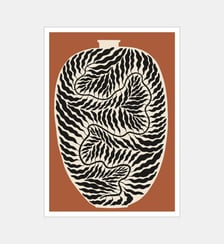 Poster   Urn Terracotta - The Poster Club x Linnéa Andersson Poster & Frame