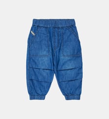 Jean coupe décontractée lavage bleu moyen Diesel Kids
