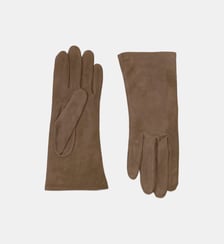 Gants Inès Sued Femme Cuir Doublés Cachemire Agnelle