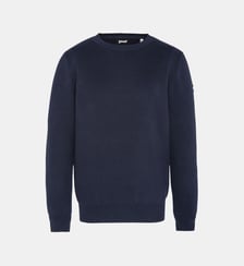Pull army col rondBLEU MARINE4SMALL Schott