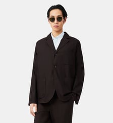 Blazer jacquard coton Lacoste