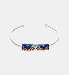 Bracelet jonc avec perles tissées MALISS Hipanema