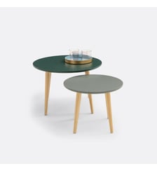 Lot de 2 tables basses gigognes La Redoute Interieurs
