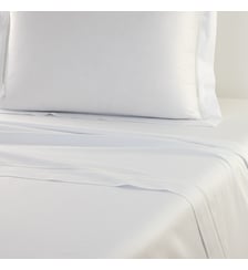 Drap plat en satin Yves Delorme