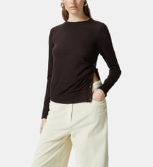 Pull en laine avec boutons latéraux Pinko