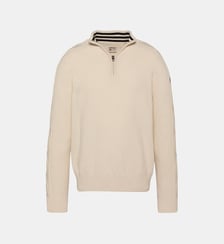 Pull camionneur en maille texturée Schott