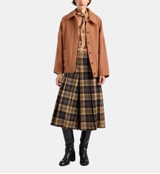 Manteau umi en laine bouclée Momonì