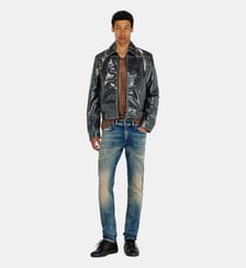 Veste en cuir verni Diesel