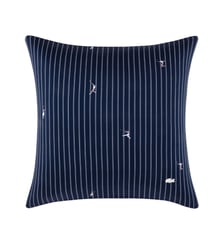 Taie d'oreiller en satin de coton lavé Lacoste Home