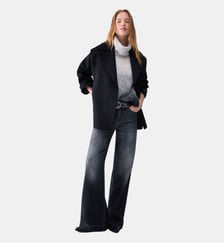 Manteau court en laine Liu Jo