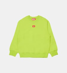 Sweat-shirt à col rond avec logo Diesel Kids