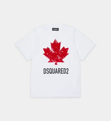 T-shirt en jersey avec logo Sport Dsquared2