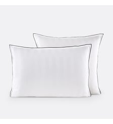 Taie d'oreiller en satin de coton lavé, 118 fils La Redoute Interieurs