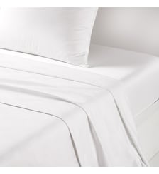 Drap plat en satin de coton Desforges