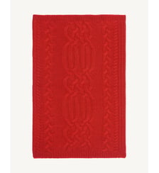 Snood cachemire femme maille torsadée Bompard