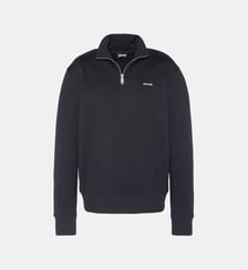 Sweatshirt col camionneur en molleton épais Schott