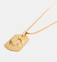 Collier plaque signe du zodiaque Maje