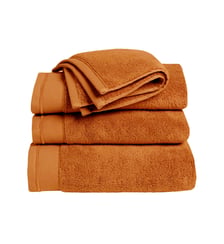 Serviette de toilette 100% Coton BIO, DOUCEUR NATURE Blanc Cerise