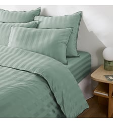 Housse de couette en satin de coton lavé, 118 fils La Redoute Interieurs