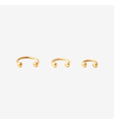 Candy oreille - nez shani set doré Caroline Najman