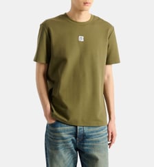 T-shirt avec logo brodé Balmain