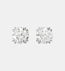 Clous d'oreilles Stilla, Métal rhodié Swarovski