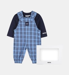 Ensemble salopette et tee-shirt BOSS Kidswear