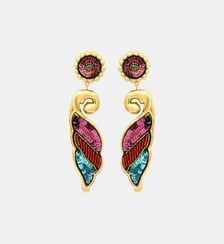 Boucles d'oreilles clip Angèle longues  - Angele Satellite
