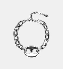 Bracelet maillon avec cabochon central grain de café ESMA Hipanema