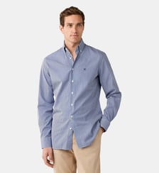 Chemise Coupe Ajustée À Rayures City Deck Hackett London