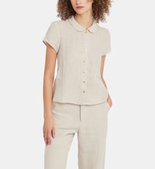 Chemise adele en lin Agnès b.