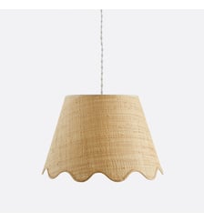 Suspension en raphia Ø35 cm La Redoute Interieurs