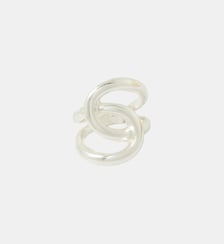 Bague entremêlée argentée Balaboosté