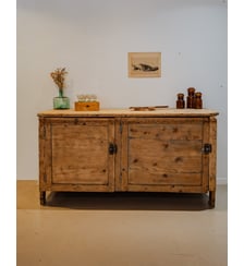 Grand meuble de métier en bois Fernand N°312- Produit chiné Debongout