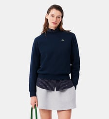 Sweatshirt relaxed fit col rond molleton Lacoste