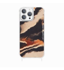 Coque de téléphone glossy antilope avec anneaux pour iPhone 12 / 12 Pro La Coque Française