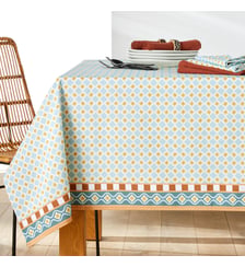 Nappe imprimée anti tache en polycoton recyclé La Redoute Interieurs