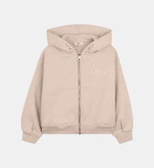 Sweat zippé à capuche Chloe Kids