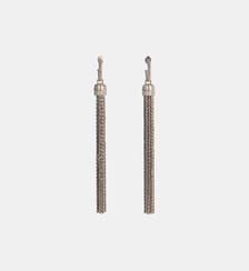 Boucles d'oreille Pampille en laiton Balmain