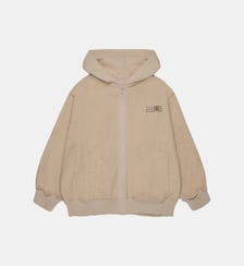 Sweat zippé avec logo MM6 Maison Margiela