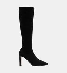 Todd - Bottes En Cuir Stretch Noir Parallèle