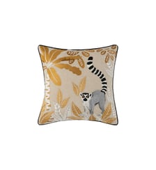 Housse De Coussin  Coton brodé, finition passepoil Madura