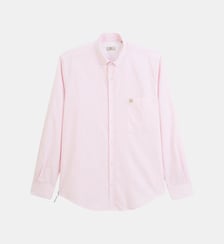 Chemise manches longues Oxford rayures Serge Blanco