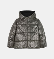 Doudoune à capuche réversible Michael Kors Kids