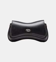 Play-Sac à bandoulière en cuir semi-brillant Diesel