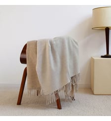 Plaid laine & autres fibres Garnier Thiebaut